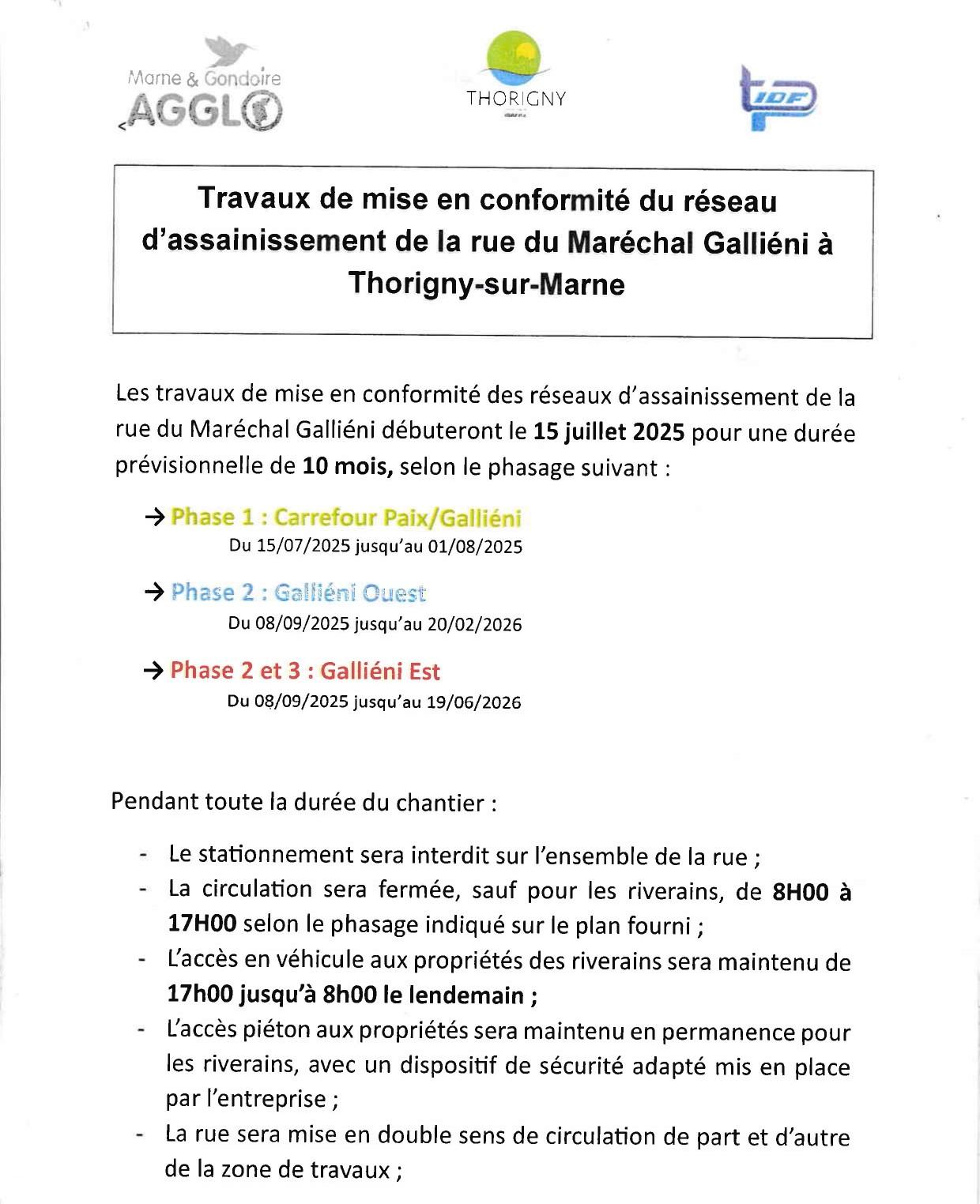 Assainissement gallieni p1